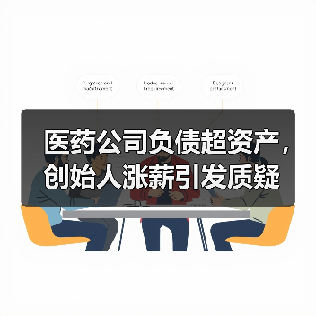 医药公司负债超资产,创始人涨薪引发质疑(图1) 医药公司负债超资产,创始人涨薪引发质疑(图1)