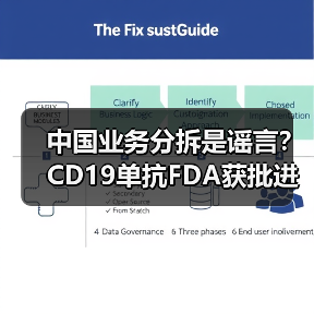 中国业务分拆是谣言?CD19单抗FDA获批进展(图3) 中国业务分拆是谣言?CD19单抗FDA获批进展(图3)
