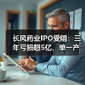 长风药业IPO受阻:三年亏损超5亿,单一产品占比96%(图1) 长风药业IPO受阻:三年亏损超5亿,单一产品占比96%(图1)