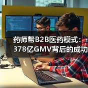 药师帮B2B医药模式：378亿GMV背后的成功密码？（图2）