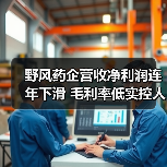 野风药企营收净利润连年下滑 毛利率低实控人曾涉P2P风险(图1) 野风药企营收净利润连年下滑 毛利率低实控人曾涉P2P风险(图1)