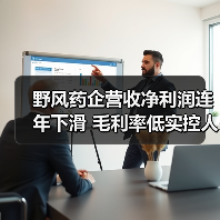 野风药企营收净利润连年下滑 毛利率低实控人曾涉P2P风险(图4) 野风药企营收净利润连年下滑 毛利率低实控人曾涉P2P风险(图4)