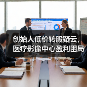 创始人低价转股疑云,医疗影像中心盈利困局引关注(图1) 创始人低价转股疑云,医疗影像中心盈利困局引关注(图1)