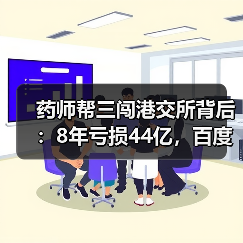 药师帮三闯港交所背后:8年亏损44亿,百度战投如何破局?(图2) 药师帮三闯港交所背后:8年亏损44亿,百度战投如何破局?(图2)