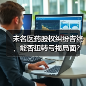 未名医药股权纠纷告终，能否扭转亏损局面？（图2）