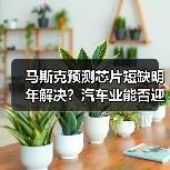 马斯克预测芯片短缺明年解决?汽车业能否迎来转机?(图2) 马斯克预测芯片短缺明年解决?汽车业能否迎来转机?(图2)