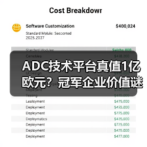 ADC技术平台真值1亿欧元？冠军企业价值谜题（图3）