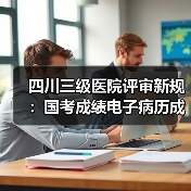 四川三级医院评审新规:国考成绩电子病历成否决项(图2) 四川三级医院评审新规:国考成绩电子病历成否决项(图2)