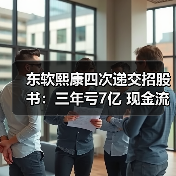 东软熙康四次递交招股书：三年亏7亿 现金流承压如何破局？（图1）