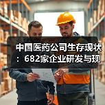 中国医药公司生存现状：682家企业研发与现金流深度解析（图1）