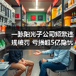 一脉阳光子公司频繁违规被罚 亏损超5亿隐忧何在？（图2）