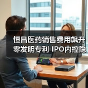 恒昌医药销售费用飙升零发明专利 IPO内控隐患待解(图4) 恒昌医药销售费用飙升零发明专利 IPO内控隐患待解(图4)