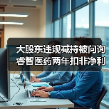 大股东违规减持被问询 睿智医药两年扣非净利亏超10亿?(图4) 大股东违规减持被问询 睿智医药两年扣非净利亏超10亿?(图4)