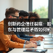创新药企信任裂痕:股东与管理层矛盾如何影响企业发展?(图3) 创新药企信任裂痕:股东与管理层矛盾如何影响企业发展?(图3)