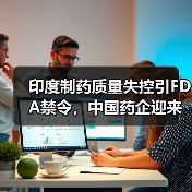印度制药质量失控引FDA禁令，中国药企迎来机遇与警示（图4）