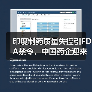 印度制药质量失控引FDA禁令，中国药企迎来机遇与警示（图3）