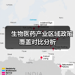 生物医药产业区域政策覆盖对比分析（图4）