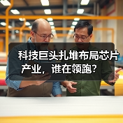 科技巨头扎堆布局芯片产业,谁在领跑?(图1) 科技巨头扎堆布局芯片产业,谁在领跑?(图1)