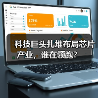 科技巨头扎堆布局芯片产业,谁在领跑?(图3) 科技巨头扎堆布局芯片产业,谁在领跑?(图3)