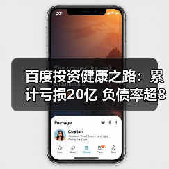 百度投资健康之路:累计亏损20亿 负债率超800%挑战如何破局?(图1) 百度投资健康之路:累计亏损20亿 负债率超800%挑战如何破局?(图1)