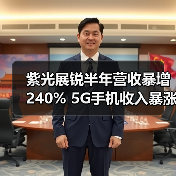 紫光展锐半年营收暴增240% 5G手机收入暴涨1458%(图4) 紫光展锐半年营收暴增240% 5G手机收入暴涨1458%(图4)