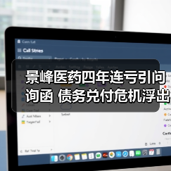 景峰医药四年连亏引问询函 债务兑付危机浮出水面（图3）