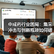 中成药行业困局：集采冲击与创新瓶颈如何破？（图1）