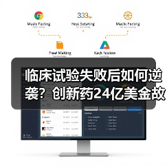 临床试验失败后如何逆袭？创新药24亿美金故事启示（图1）