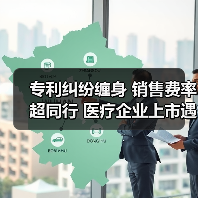专利纠纷缠身 销售费率超同行 医疗企业上市遇挑战?(图4) 专利纠纷缠身 销售费率超同行 医疗企业上市遇挑战?(图4)