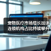 宠物医疗市场增长加速 连锁机构占比持续攀升（图2）