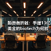 颠覆者折戟:手握13亿美金的biotech为何放弃创业?(图3) 颠覆者折戟:手握13亿美金的biotech为何放弃创业?(图3)