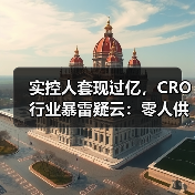 实控人套现过亿,CRO行业暴雷疑云:零人供应商与研发占比隐忧(图3) 实控人套现过亿,CRO行业暴雷疑云:零人供应商与研发占比隐忧(图3)