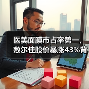 医美面膜市占率第一，敷尔佳股价暴涨43%背后有何玄机？（图1）