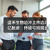 盛禾生物边冲上市边2亿融资：持续亏损现金流紧张，商业化前景待检（图3）