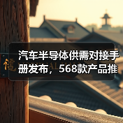 汽车半导体供需对接手册发布，568款产品推动产业链协同发展（图4）