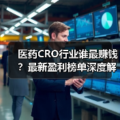 医药CRO行业谁最赚钱?最新盈利榜单深度解析(图1) 医药CRO行业谁最赚钱?最新盈利榜单深度解析(图1)