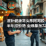 滋补健康龙头东阿阿胶半年报惊艳 业绩暴涨72%(图1) 滋补健康龙头东阿阿胶半年报惊艳 业绩暴涨72%(图1)