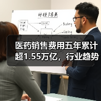 医药销售费用五年累计超1.55万亿,行业趋势引关注(图2) 医药销售费用五年累计超1.55万亿,行业趋势引关注(图2)