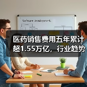 医药销售费用五年累计超1.55万亿,行业趋势引关注(图1) 医药销售费用五年累计超1.55万亿,行业趋势引关注(图1)