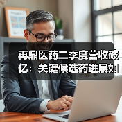 再鼎医药二季度营收破亿:关键候选药进展如何?(图3) 再鼎医药二季度营收破亿:关键候选药进展如何?(图3)