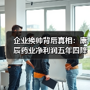 企业换帅背后真相:康辰药业净利润五年四降,研发能否破局?(图2) 企业换帅背后真相:康辰药业净利润五年四降,研发能否破局?(图2)