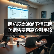 医药反腐浪潮下恒瑞医药销售费用高企引争议(图2) 医药反腐浪潮下恒瑞医药销售费用高企引争议(图2)