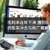 毛利率连年下滑 国创医药集采冲击与推广费高企问题凸显（图2）