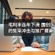 毛利率连年下滑 国创医药集采冲击与推广费高企问题凸显（图4）