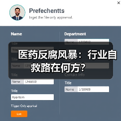 医药反腐风暴:行业自救路在何方?(图4) 医药反腐风暴:行业自救路在何方?(图4)