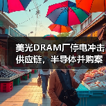美光DRAM厂停电冲击供应链,半导体并购案引关注(图1) 美光DRAM厂停电冲击供应链,半导体并购案引关注(图1)
