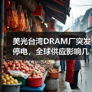 美光台湾DRAM厂突发停电，全球供应影响几何？（图2）