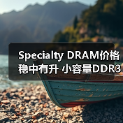 Specialty DRAM价格稳中有升 小容量DDR3 2Gb月涨1%(图1) Specialty DRAM价格稳中有升 小容量DDR3 2Gb月涨1%(图1)