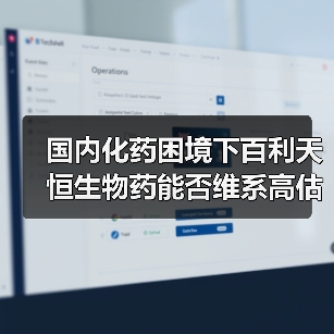 国内化药困境下百利天恒生物药能否维系高估值?(图3) 国内化药困境下百利天恒生物药能否维系高估值?(图3)