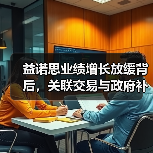 益诺思业绩增长放缓背后,关联交易与政府补助高企引关注(图3) 益诺思业绩增长放缓背后,关联交易与政府补助高企引关注(图3)